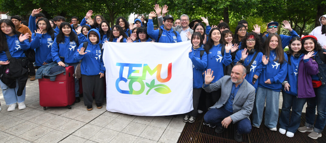 50 estudiantes de Temuco parten a Nueva Zelanda en masiva salida pedagógica